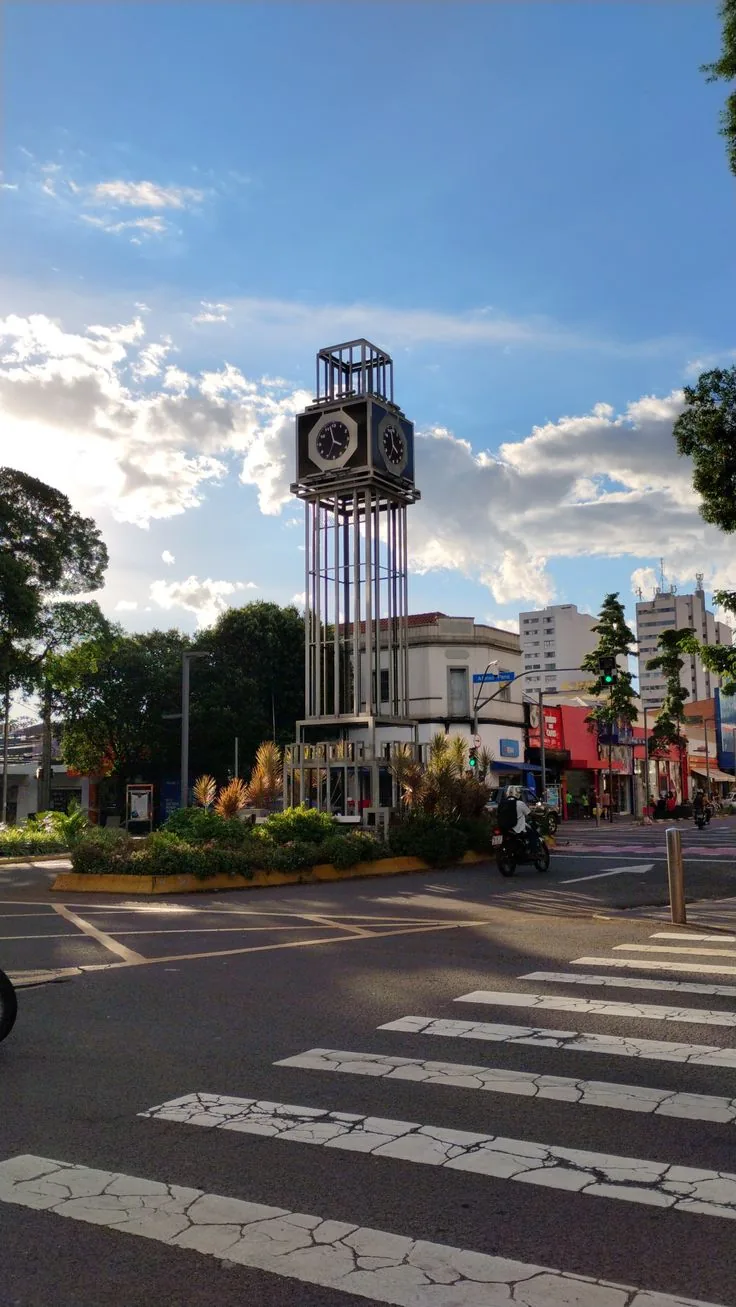 Relógio da Rua 14 de Julho, marco histórico de Campo Grande - MS